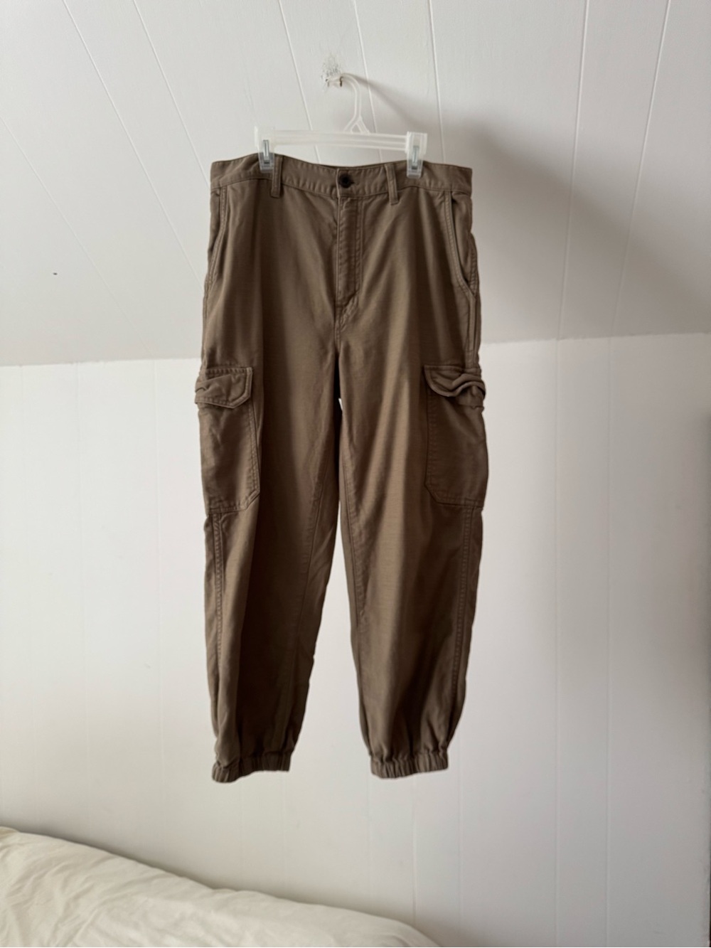 Madewell | Women’s Army Green Brown Cargo Jogger Pants, Size 28